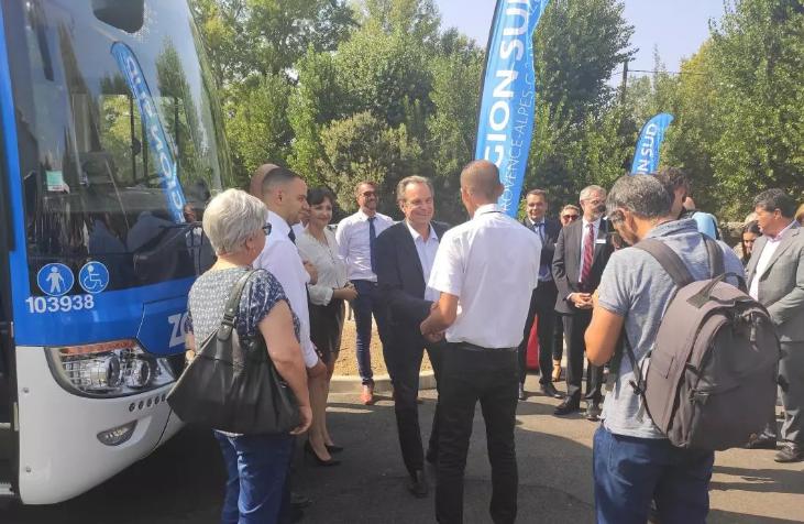 Se inició la primera línea interurbana pura eléctrica en Europa, y el autobús puro eléctrico de Yutong entró en Provenza, Francia.