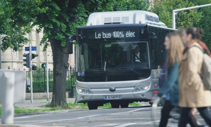 Se inició la primera línea interurbana pura eléctrica en Europa, y el autobús puro eléctrico de Yutong entró en Provenza, Francia.