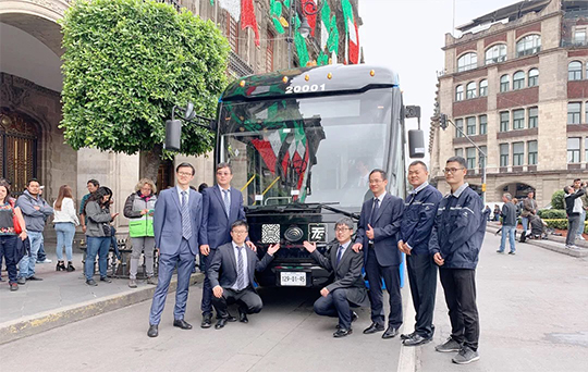 Viajando al otro lado del mundo, 63 trolebuses YUTONG abren electromovilidad en la CDMX!