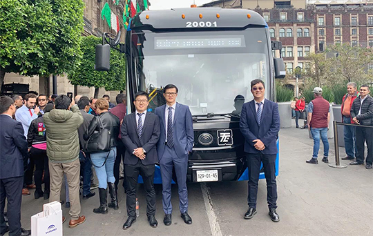 Viajando al otro lado del mundo, 63 trolebuses YUTONG abren electromovilidad en la CDMX!