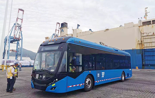 Viajando al otro lado del mundo, 63 trolebuses YUTONG abren electromovilidad en la CDMX!