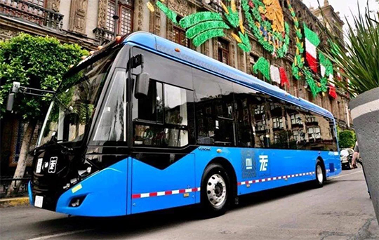 Viajando al otro lado del mundo, 63 trolebuses YUTONG abren electromovilidad en la CDMX!