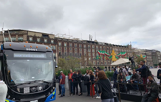 Viajando al otro lado del mundo, 63 trolebuses YUTONG abren electromovilidad en la CDMX!