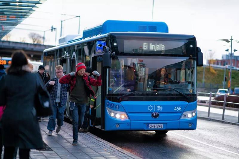 Los países nórdicos desarrollados están a favor del autobús de energía nueva Yutong