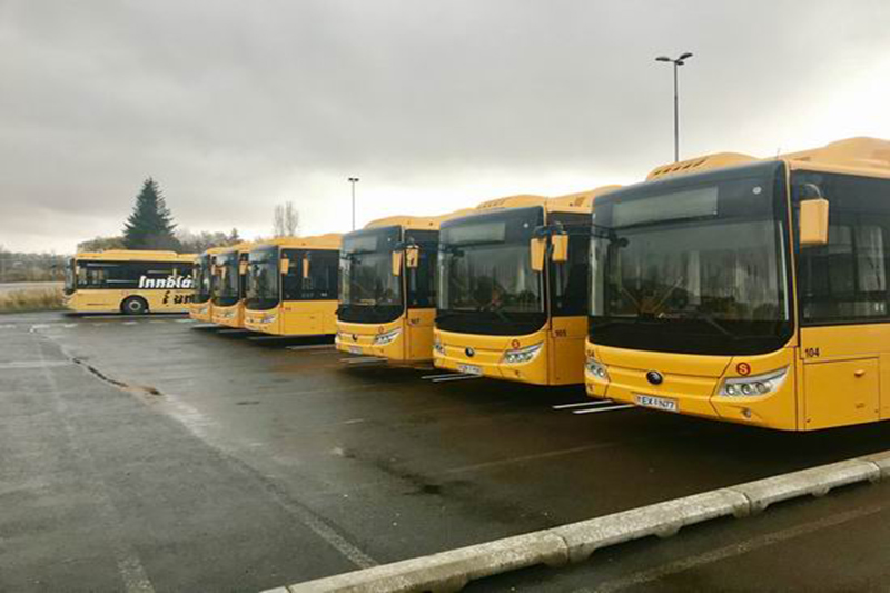 Los países nórdicos desarrollados están a favor del autobús de energía nueva Yutong