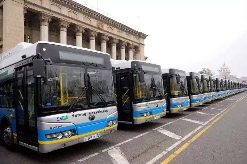 100 buses eléctricos Yutong exportados a Kazajistán