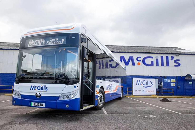 ¡Fabricado en China ayuda a la Acción de Carbono Cero! 55 autobuses eléctricos de Yutong darán servicio al público durante la COP26