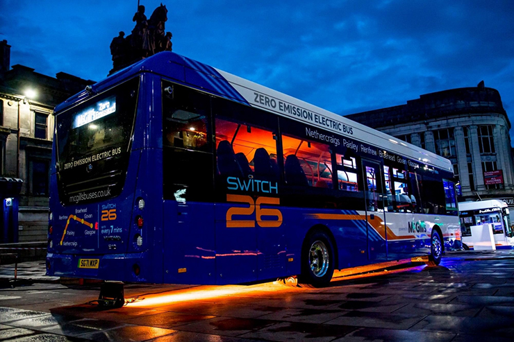 ¡Fabricado en China ayuda a la Acción de Carbono Cero! 55 autobuses eléctricos de Yutong darán servicio al público durante la COP26