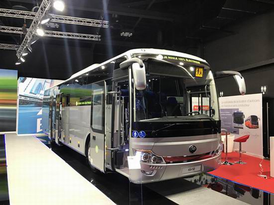 Yutong asiste Busworld Kortrijk 2017