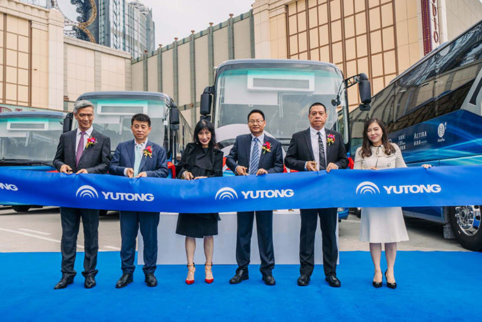 Comienzan a utilizarse los autobuses eléctricos puros en Macao