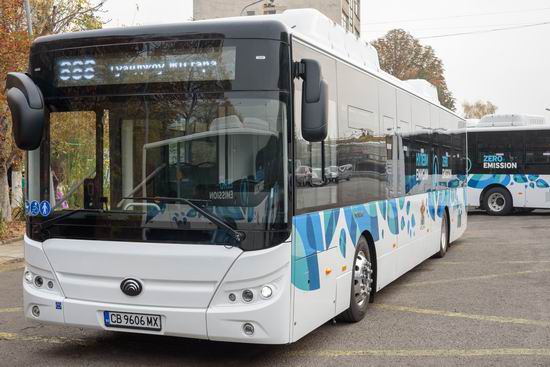 Bulgaria introduce el primer lote de autobuses eléctricos puros, y Yutong impulsa la electrificación global apoyando la Franja y la Ruta.