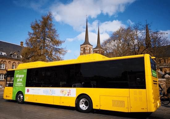 Bus eléctrico de Yutong entra en Dinamarca, el país de cuento de hadas