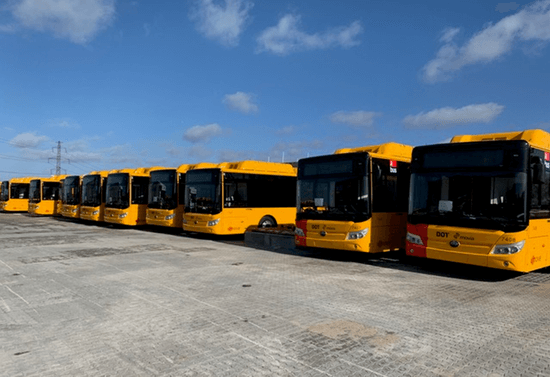 Bus eléctrico de Yutong entra en Dinamarca, el país de cuento de hadas